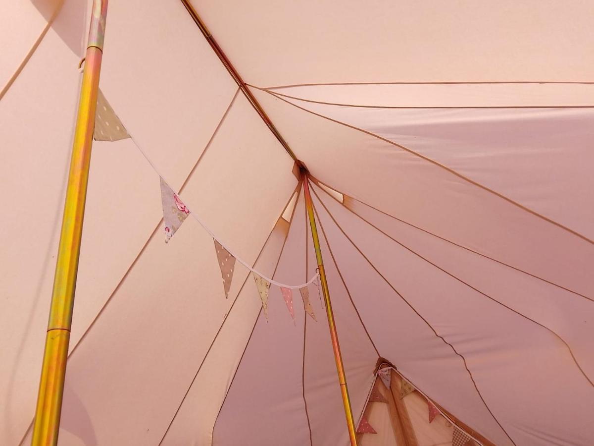 6M Emperor Tent Near Whitby With Log Burner Liverton Εξωτερικό φωτογραφία