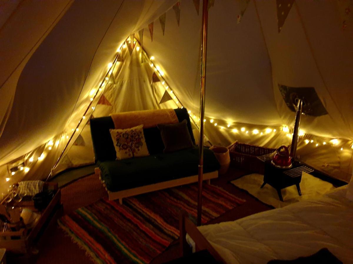 6M Emperor Tent Near Whitby With Log Burner Liverton Εξωτερικό φωτογραφία